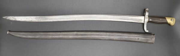 Camp de Chalons 1865/66 yatagan experimental bayonet - Image 4